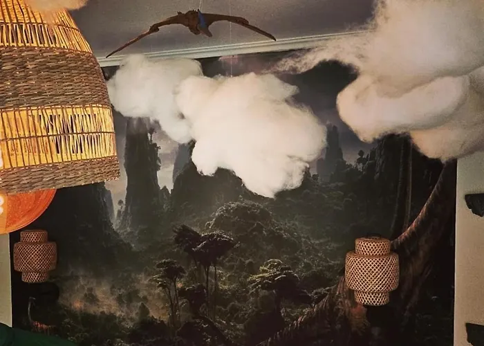 Jurassic Lodge, Le Repaire Des Dinosaures Casa vacanze *